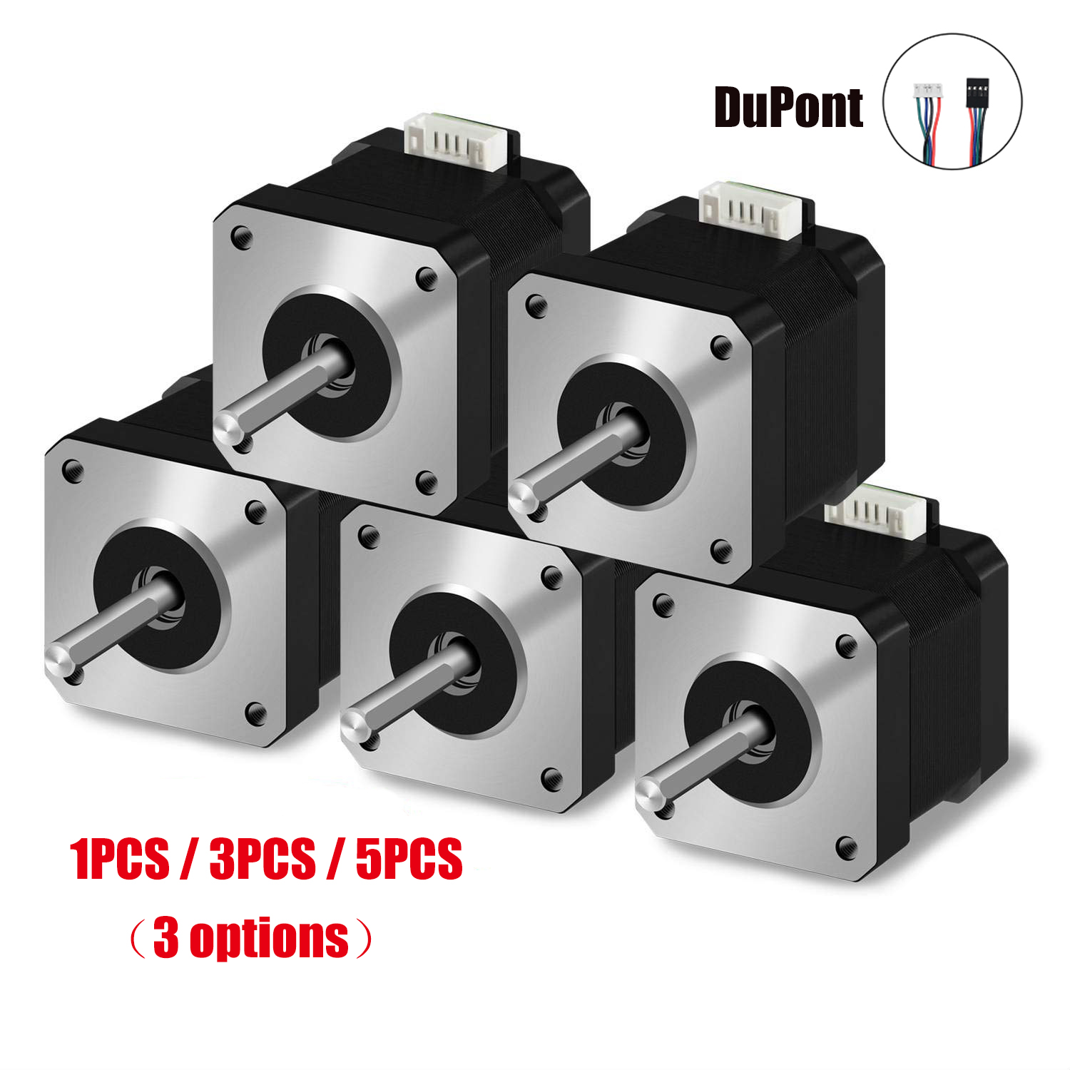 Closed Loop Stepper Motor Nema 17 - 17HS4401 Cnc Oyma Makinesi İçin Step
