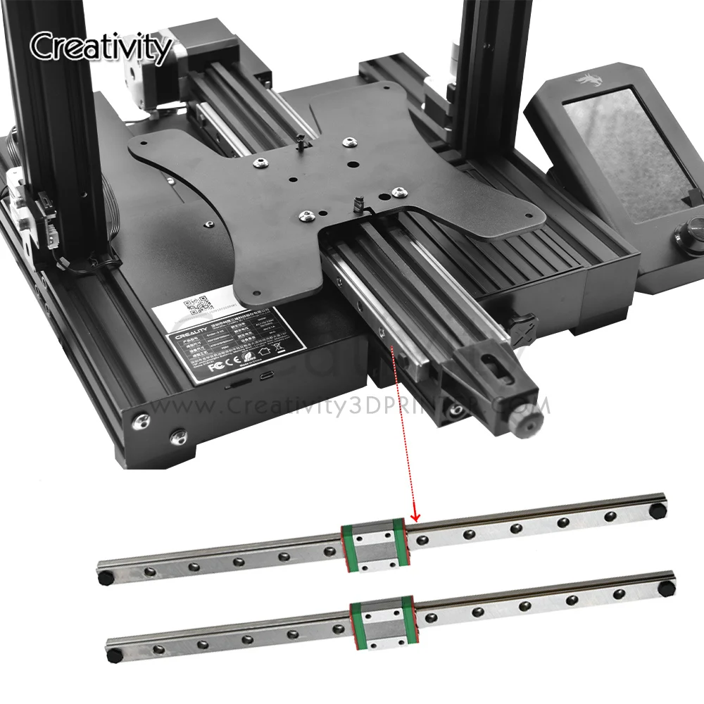 Ender3 V2 Y Ekseni/X Ekseni Yü - Linear Rail Mgn12H Set incelemesi ve fiyatı